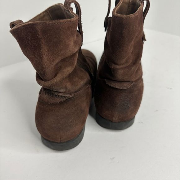 Birkenstock Brown Suede Ankle Boots - Picture 5 of 5